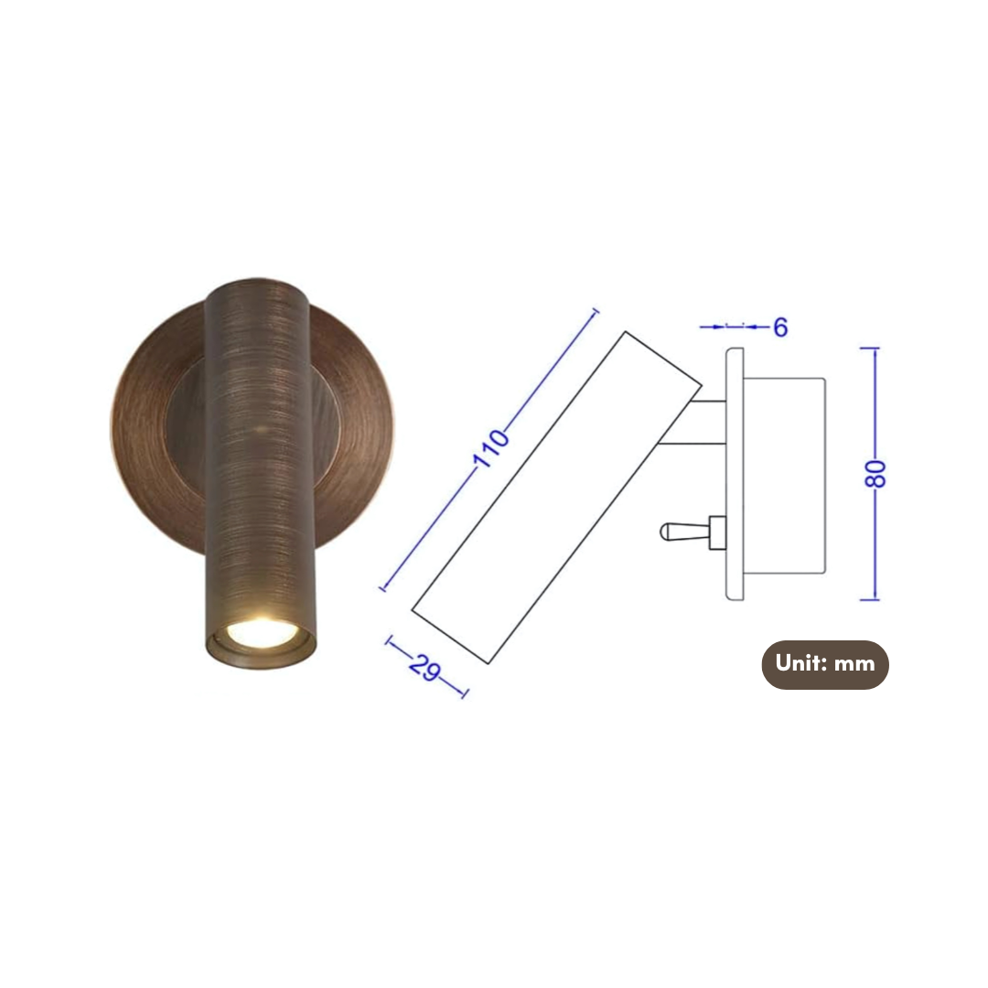 LumiCast Wandlampe fürs Bett