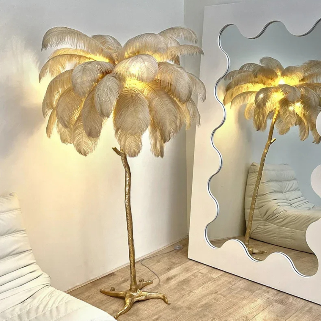 Fleuris Federlampe