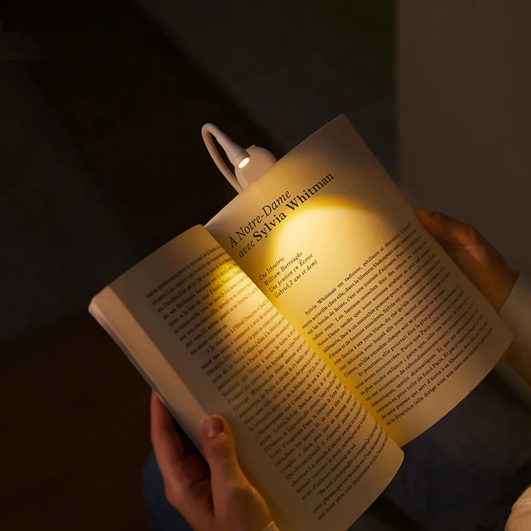 LumiClip Buchlampe