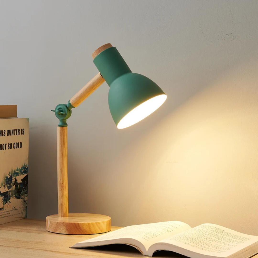 LumaHolz Schreibtischlampe