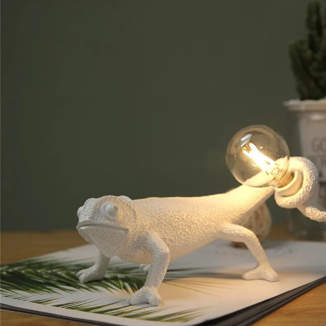 LeuchtEchse Chamäleon Lampe