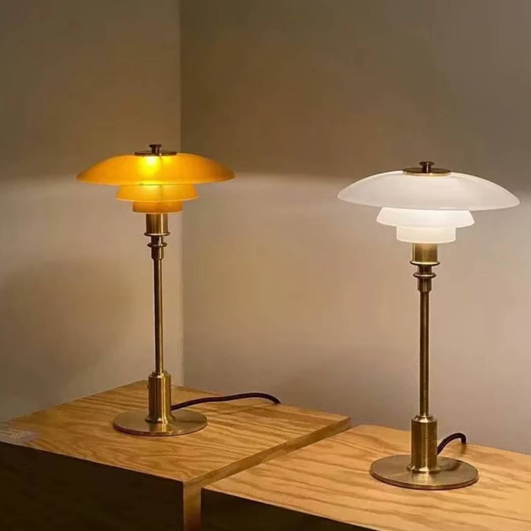 GlanzHaven Tischlampe