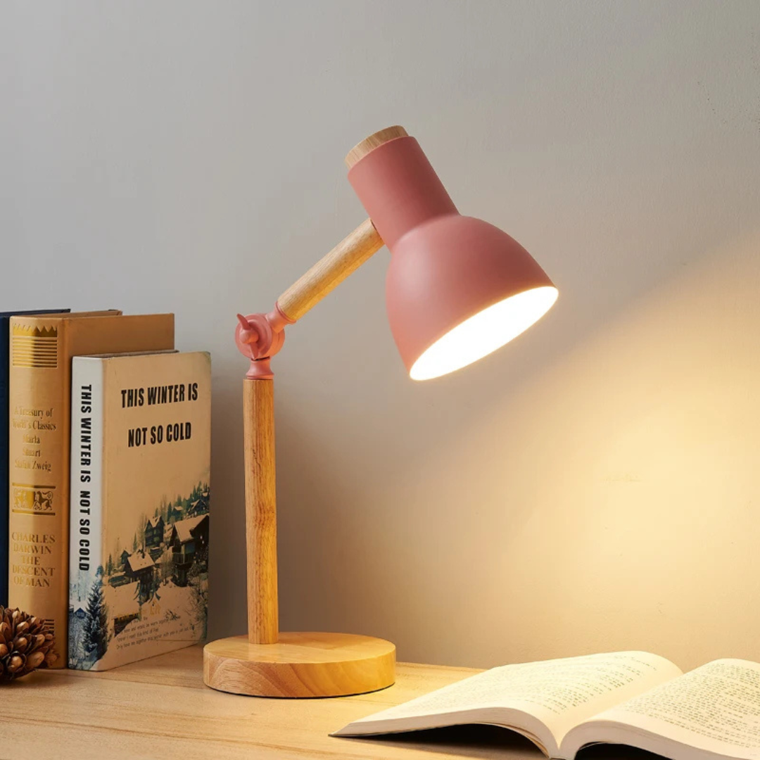 LumaHolz Schreibtischlampe