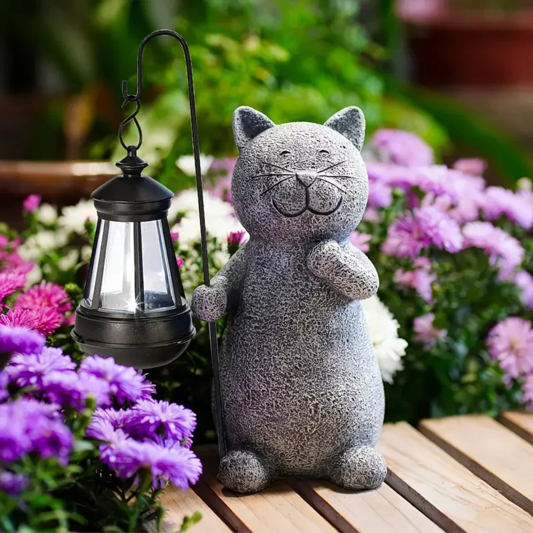 LumiPaws Solarkatze