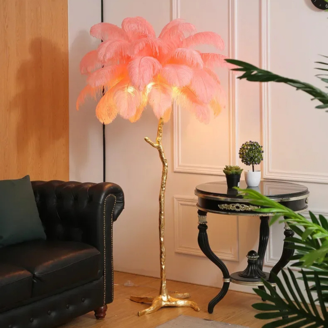 Fleuris Federlampe