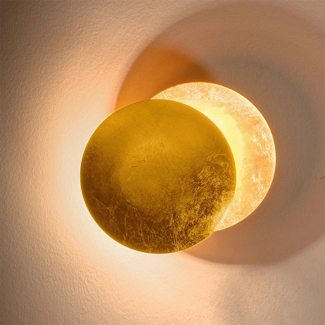 LunaLicht Drehbare Eclipse Wandleuchte