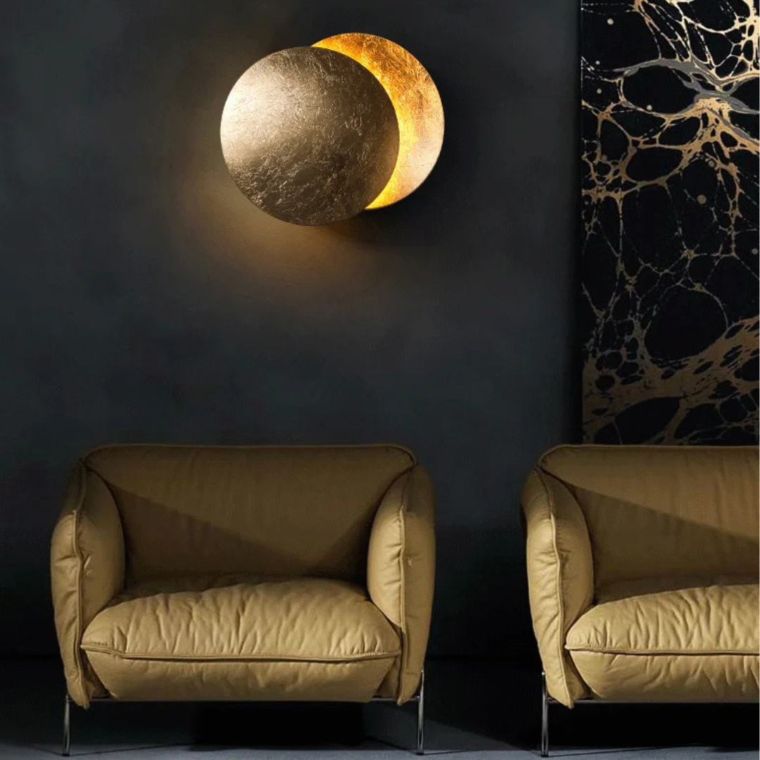 LunaLicht Drehbare Eclipse Wandleuchte