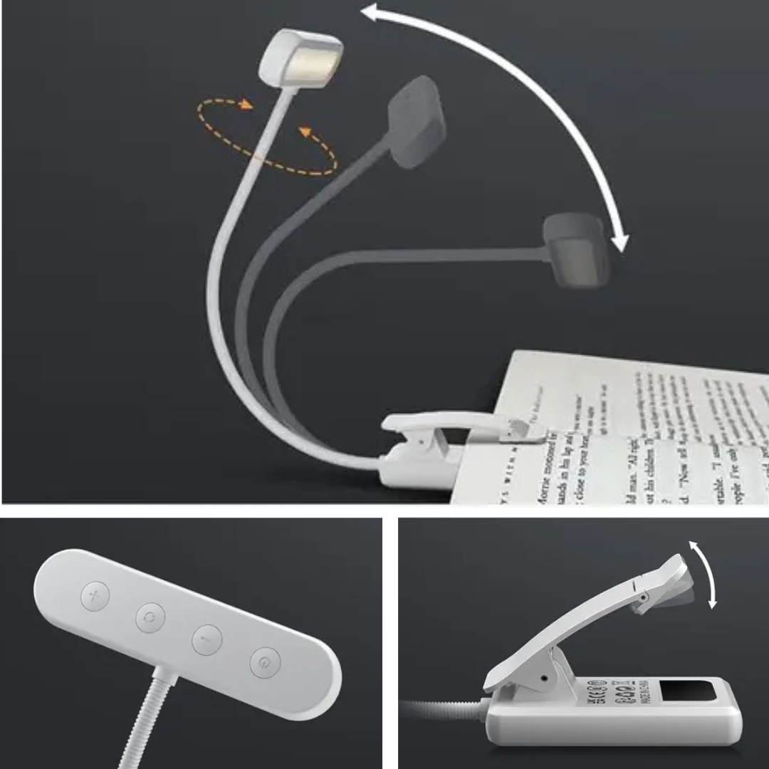 GlowClip Leselampe