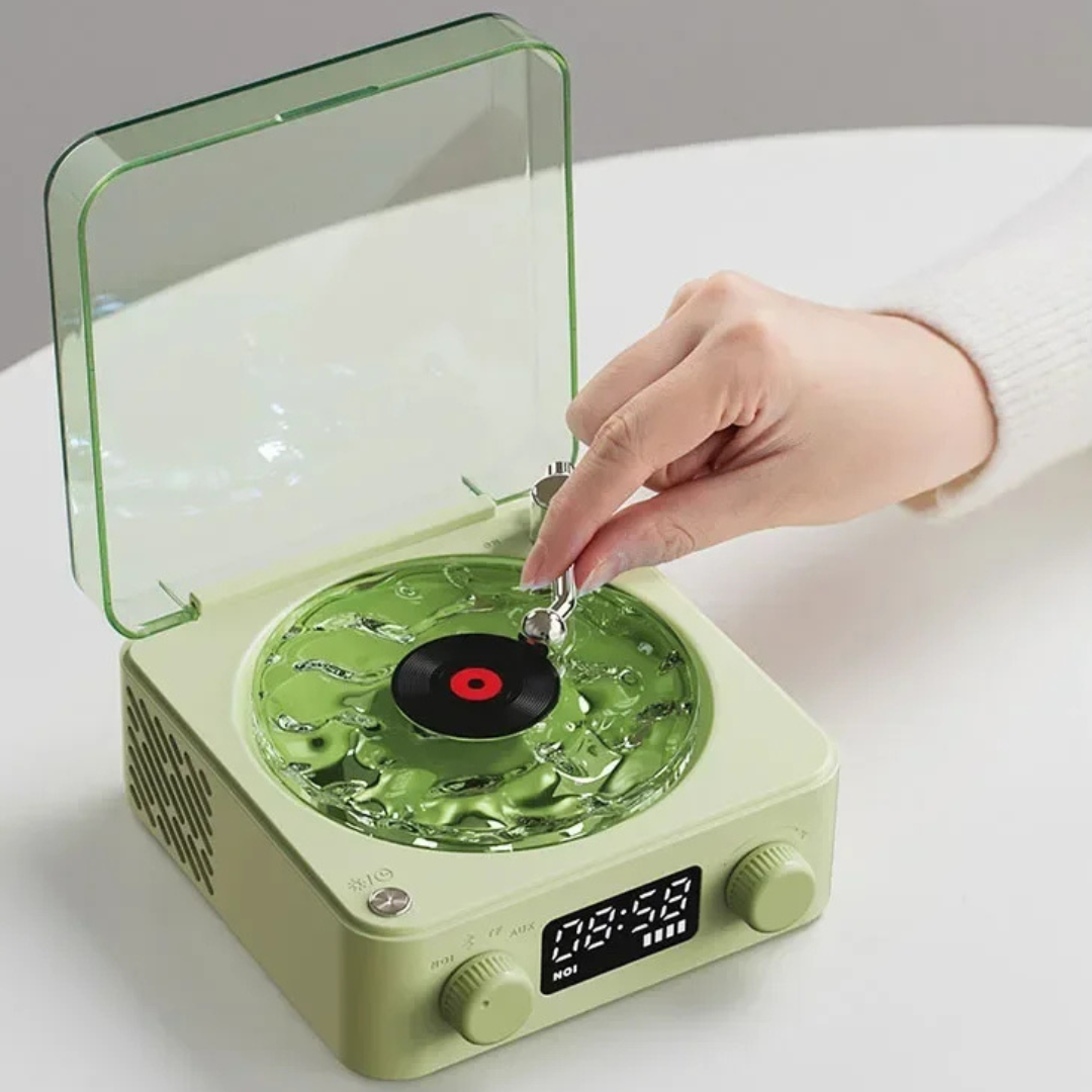 WaveTune Retro Vinyl Lautsprecher
