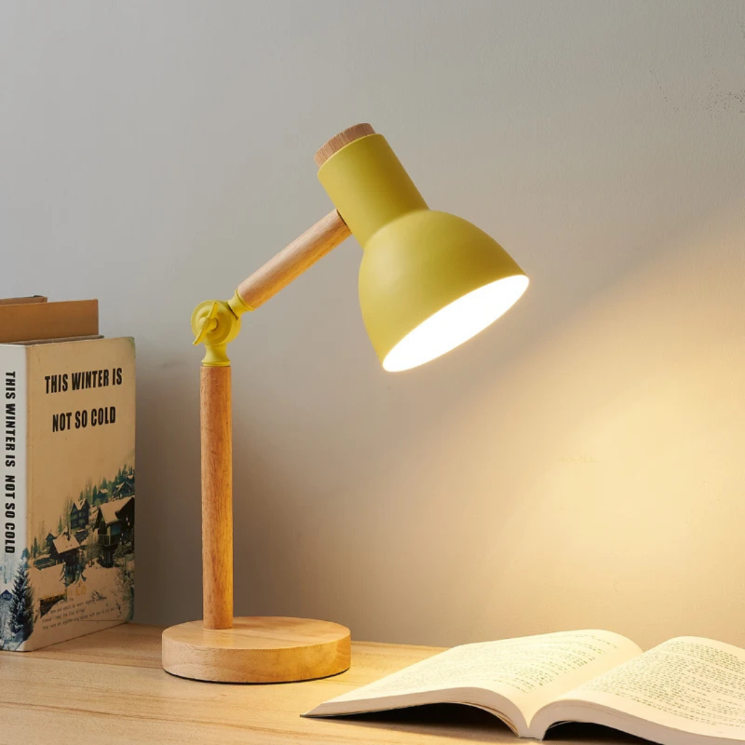 LumaHolz Schreibtischlampe