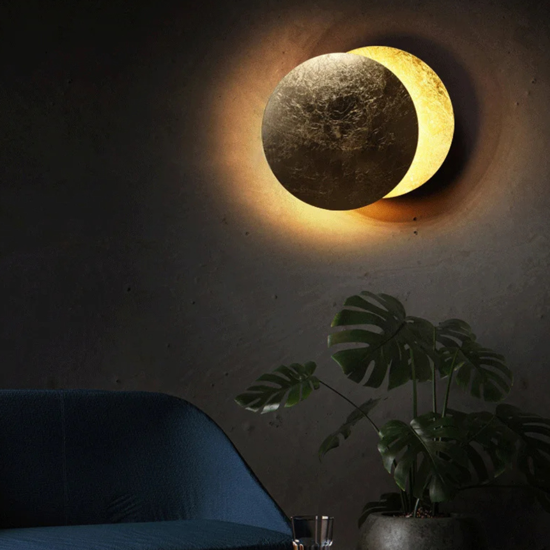 LunaLicht Drehbare Eclipse Wandleuchte