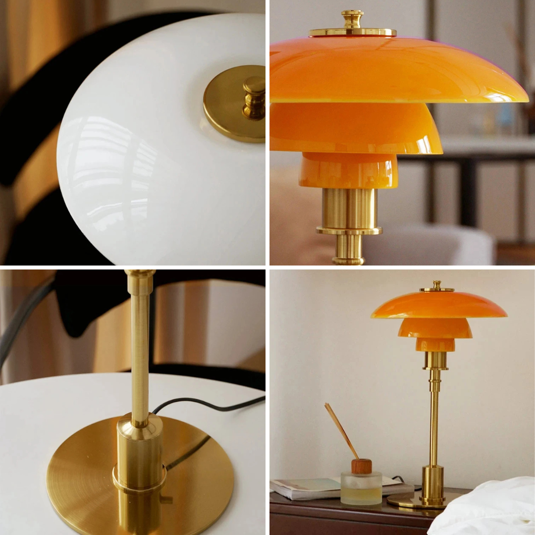 GlanzHaven Tischlampe