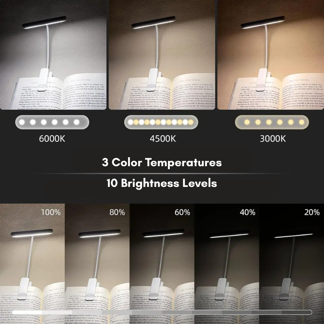 GlowClip Leselampe