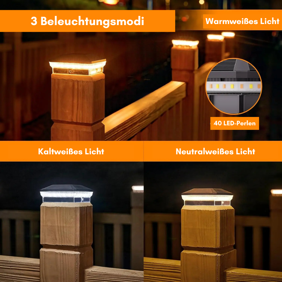 LumaCap Solarpfostenleuchten
