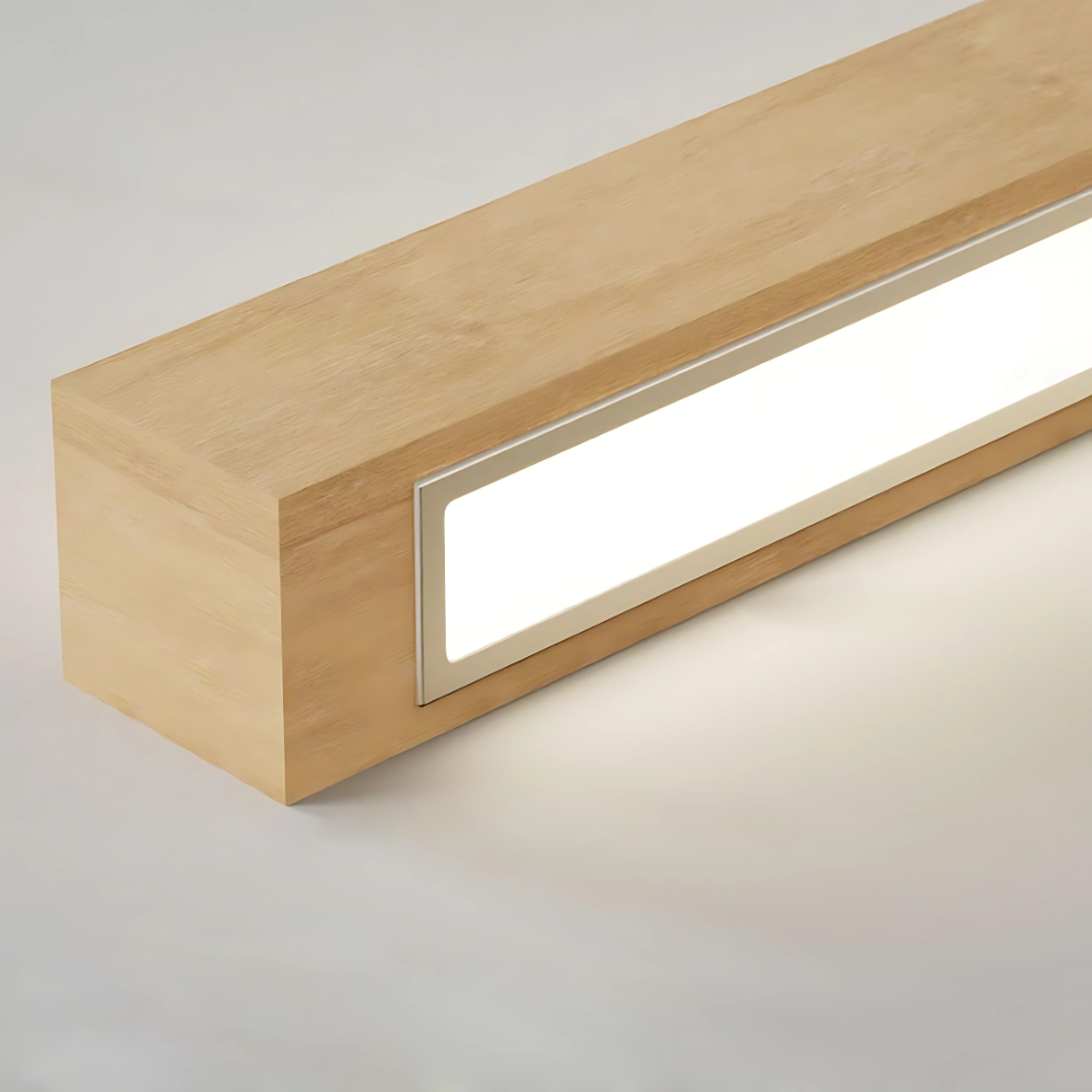 HausGlow Ligna Holz Pendelleuchte