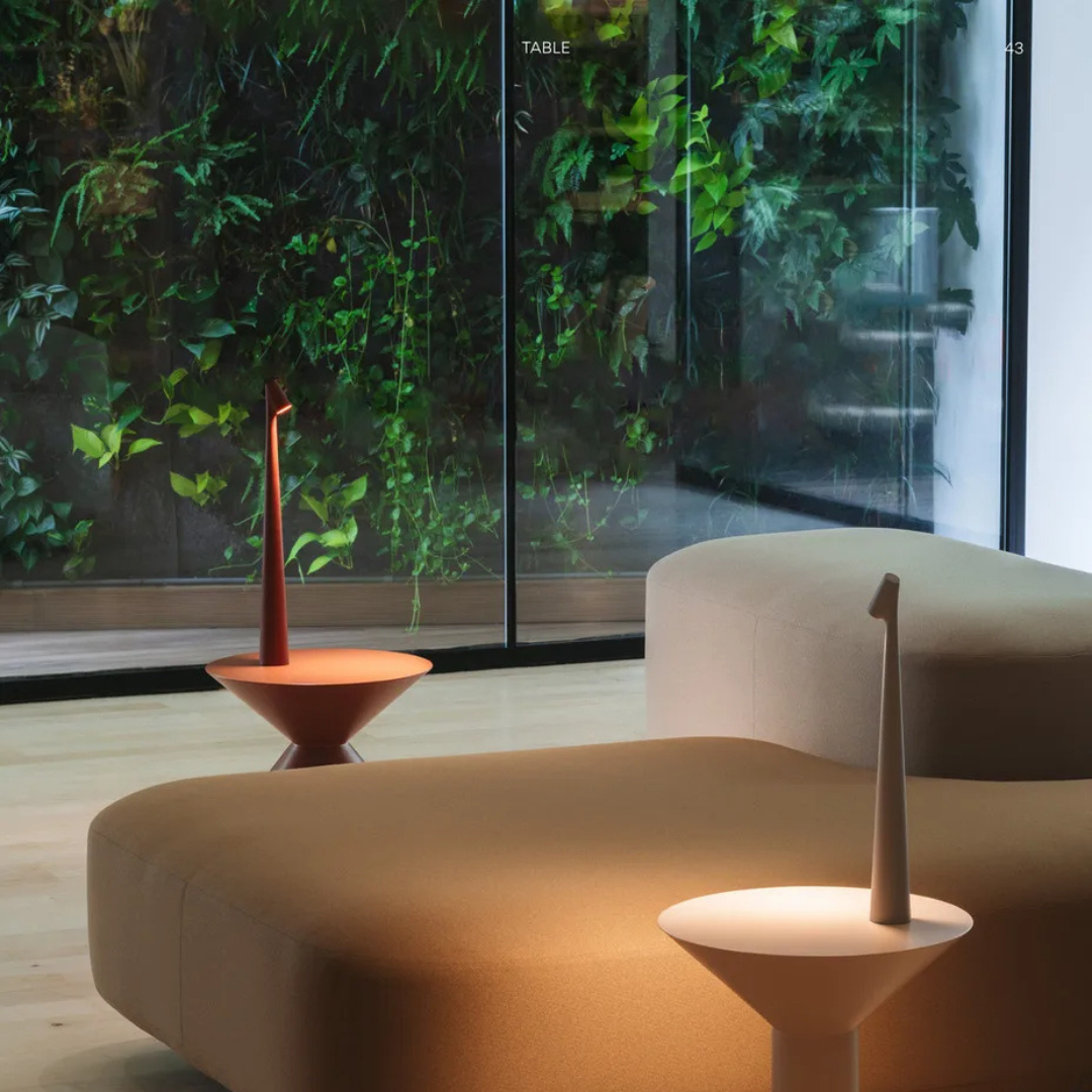 Skulpturturm Tragbare Lampe