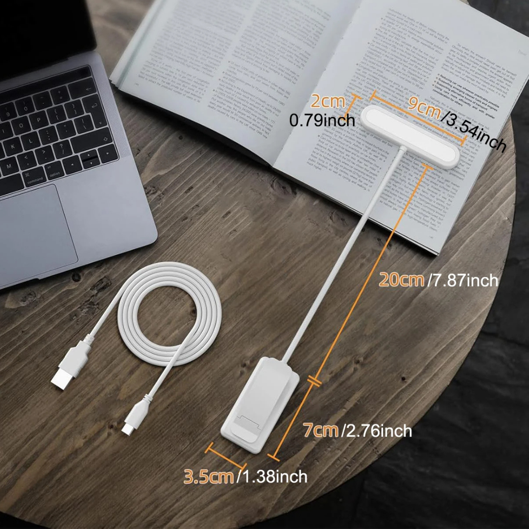 GlowClip Leselampe