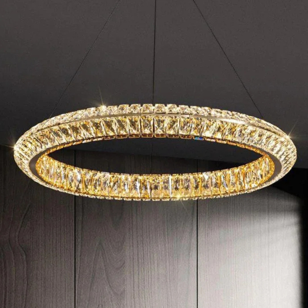 LumiHalo Kristall Deckenleuchte