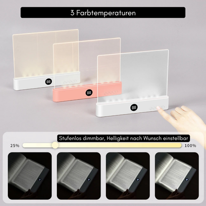 GlowEase Intelligente Leselampe