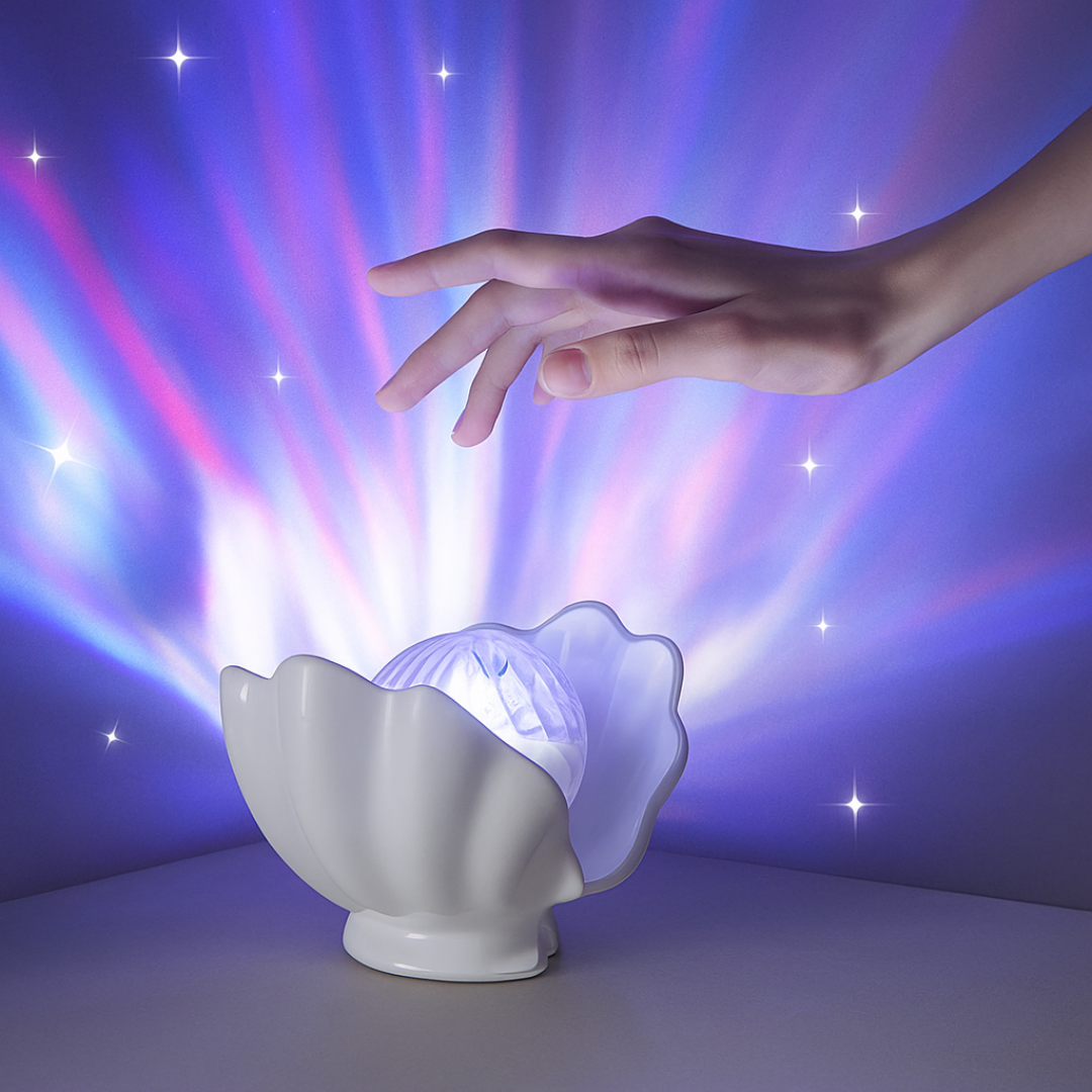 OceanAura Muschel Lampe