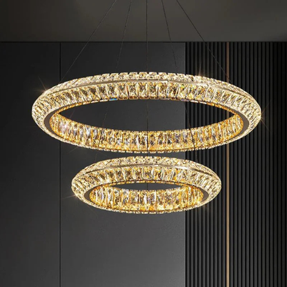 LumiHalo Kristall Deckenleuchte
