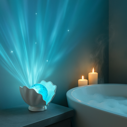 OceanAura Muschel Lampe