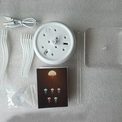 OzeanGlanz Quallen Lampe