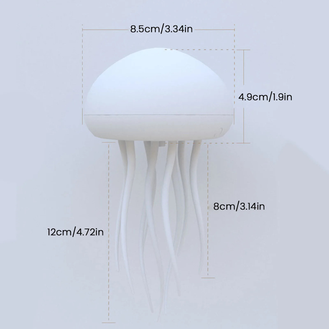 OzeanGlanz Quallen Lampe