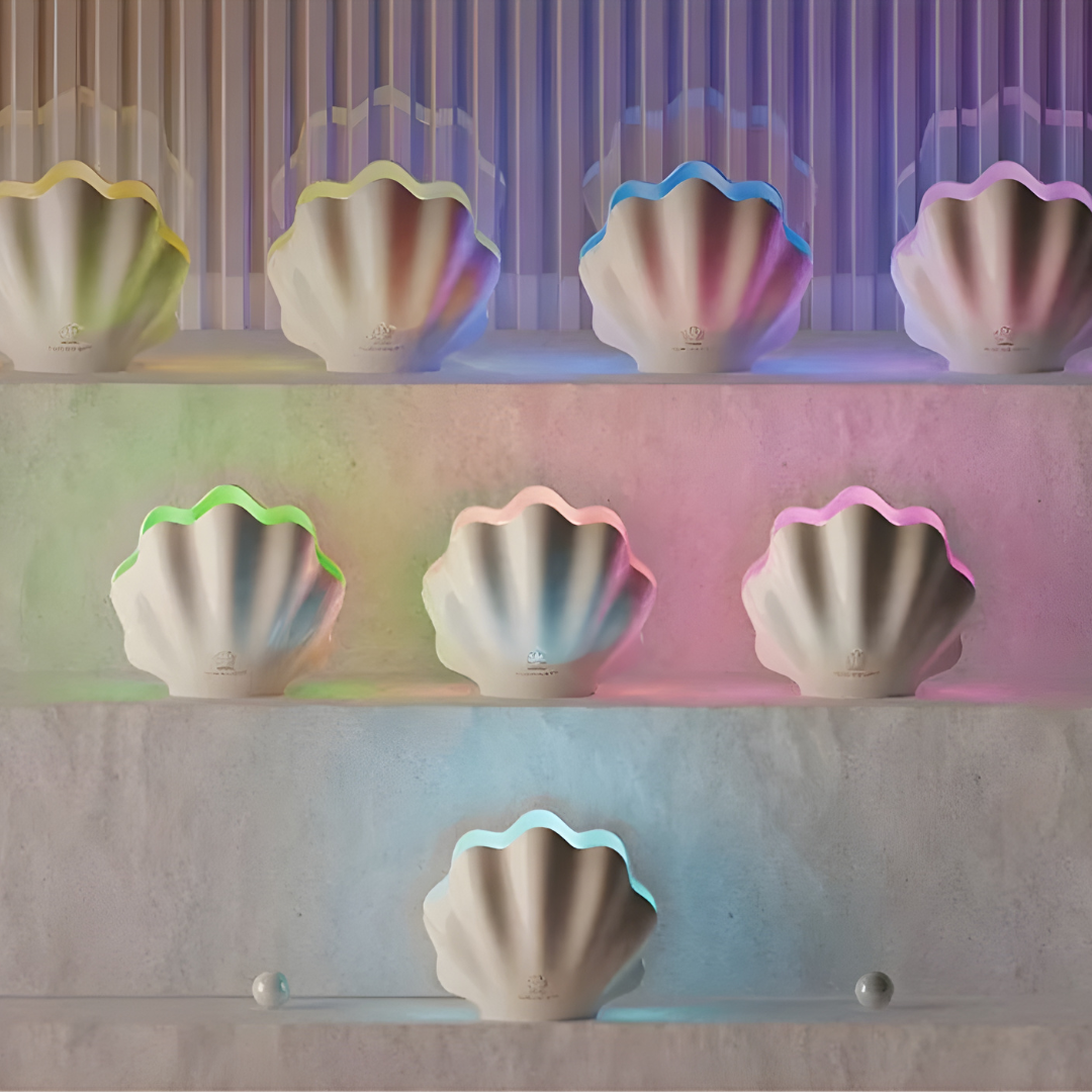 AuraShell Aroma Diffusor Lampe