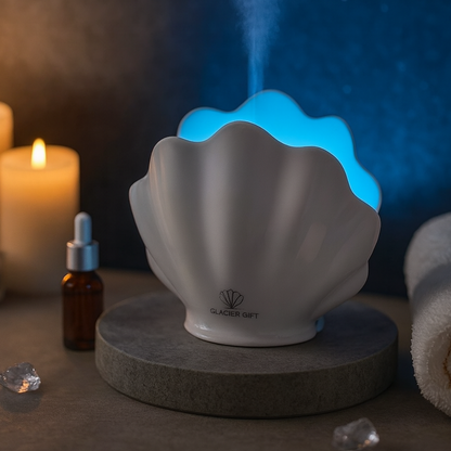 AuraShell Aroma Diffusor Lampe