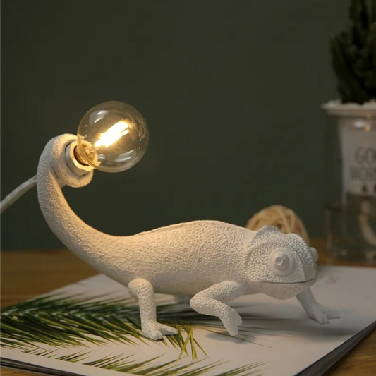 LeuchtEchse Chamäleon Lampe