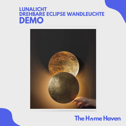 LunaLicht Drehbare Eclipse Wandleuchte