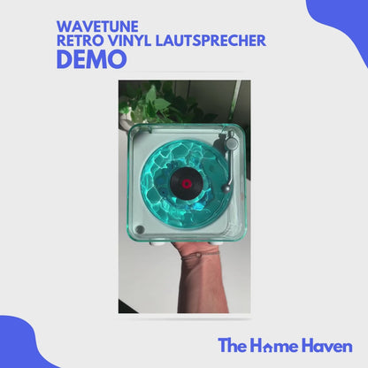 WaveTune Retro Vinyl Lautsprecher