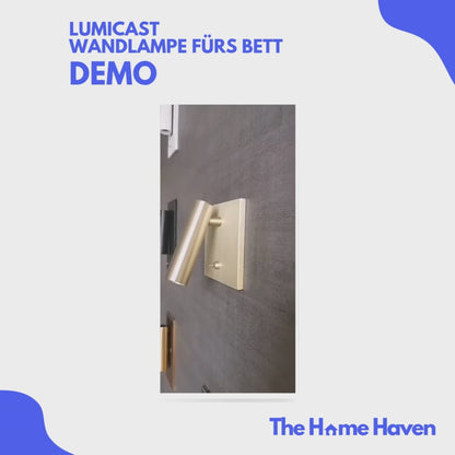 LumiCast Wandlampe fürs Bett