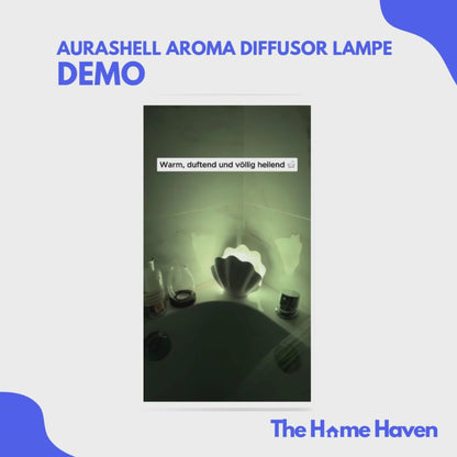 AuraShell Aroma Diffusor Lampe