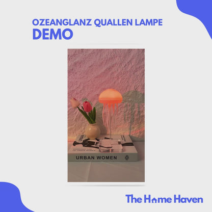OzeanGlanz Quallen Lampe