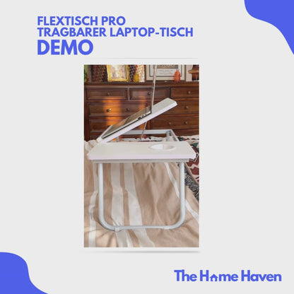 FlexTisch Pro Tragbarer Laptop-Tisch