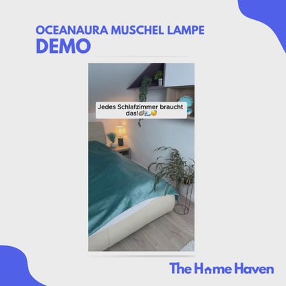 OceanAura Muschel Lampe