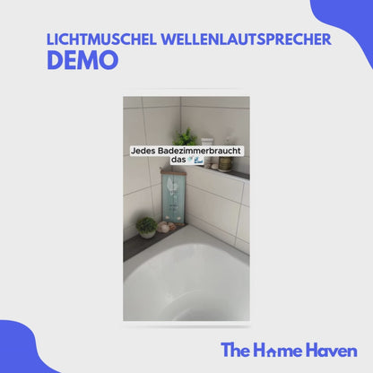 LichtMuschel Wellenlautsprecher